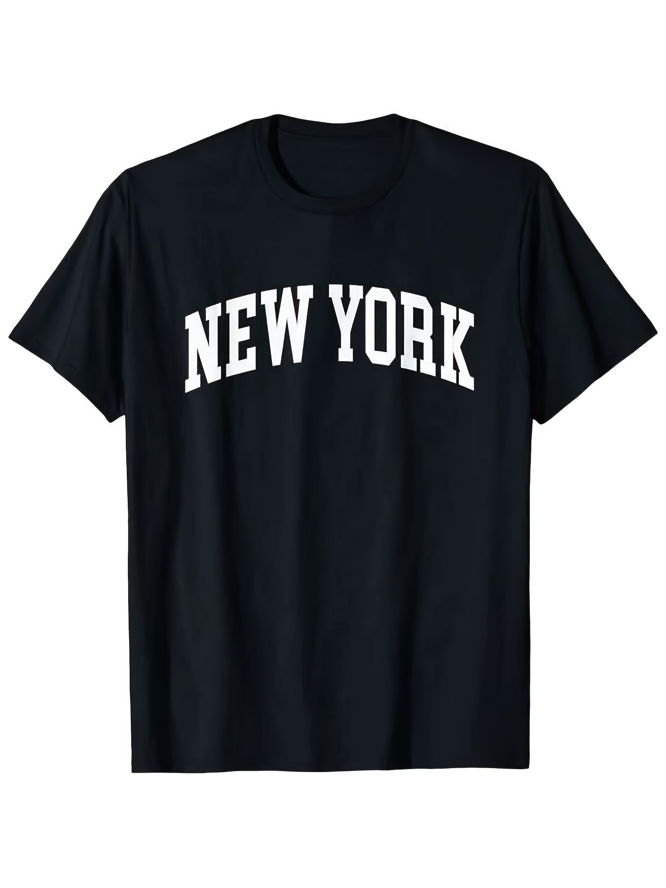 Street Style New York Fashion - ニューヨークを象徴するパターンTシャツ、メンズクラシックフィット、ラウンドネック、印象的なテキストデザイン、ニューヨークのお土産に最適、都会のストリートスタイル、柔らかく快適な生地。