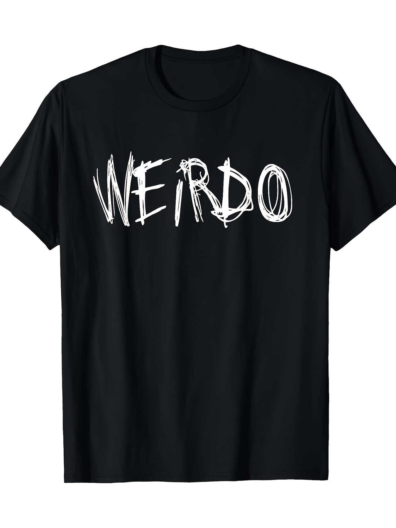 Street Fashion Goth - 面白いWEIRDOパンクエモTシャツ。ゴスやヘヴィメタルファンへの素晴らしいギフトです。 この220Gシャツはクールなデザインで、ストリートスタイルに最適です。 ラウンドネックと半袖の快適なTシャツで、あらゆる性別向けにデザインされています。