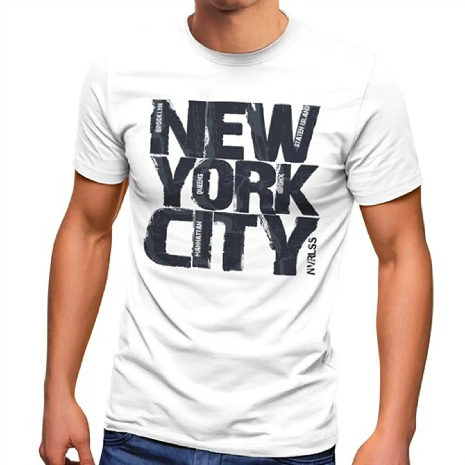 Street Style New York Fashion - ヘレン Tシャツ ニューヨークシティ シュリフトツグプリント ファッション ストリートスタイル