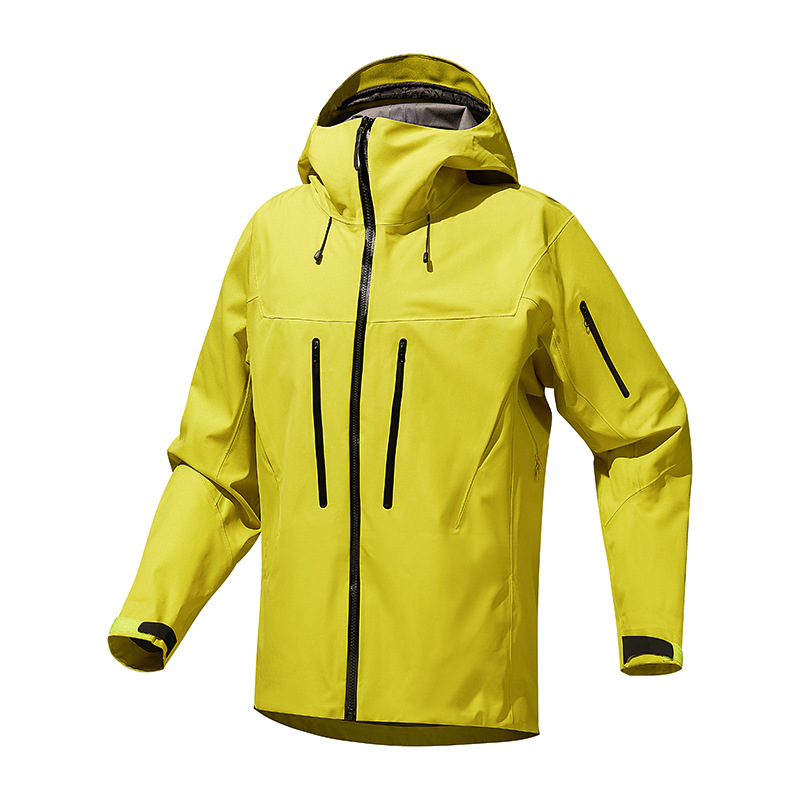 Windbreak Shell Jacket - ハードシェルジャケット 男女兼用 三層ゴムプレス 防風防水 アウトドアスポーツ トレンド