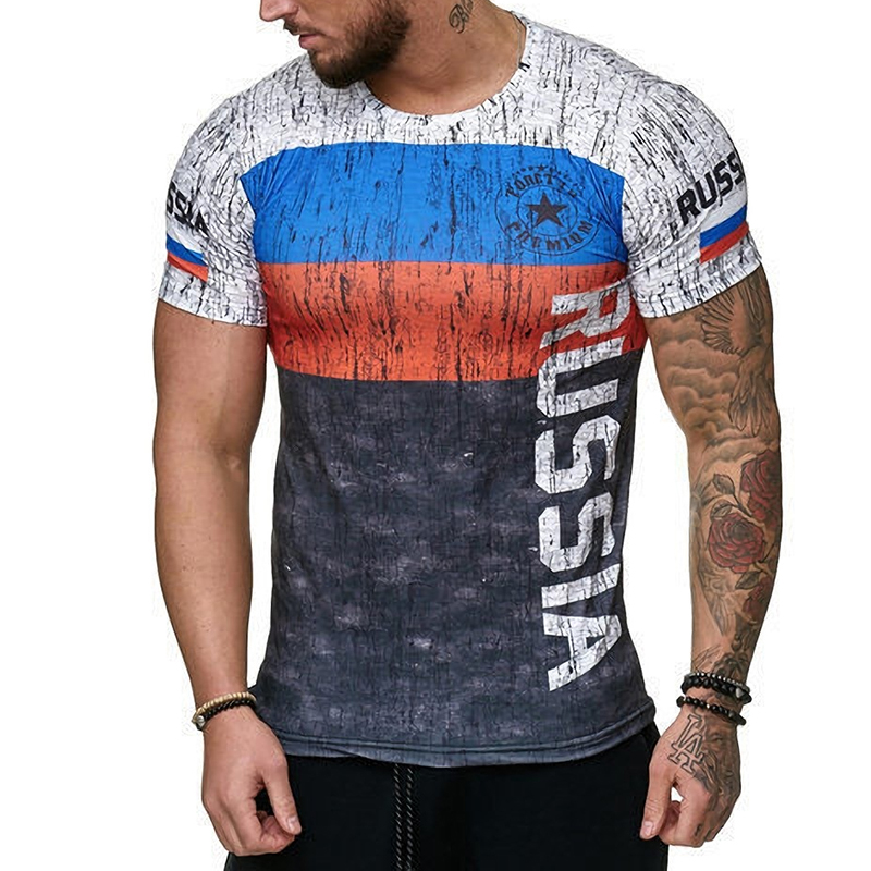 男性用のスペインとスウェーデンのプリントTシャツ,レトロなス - Street Fashion In Spain のレビューと価格