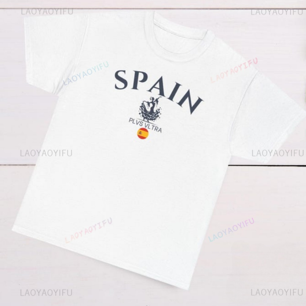 スペイン国旗グラフィックプリント Tシャツ女性用スペインフラ - Street Fashion In Spain のレビューと価格