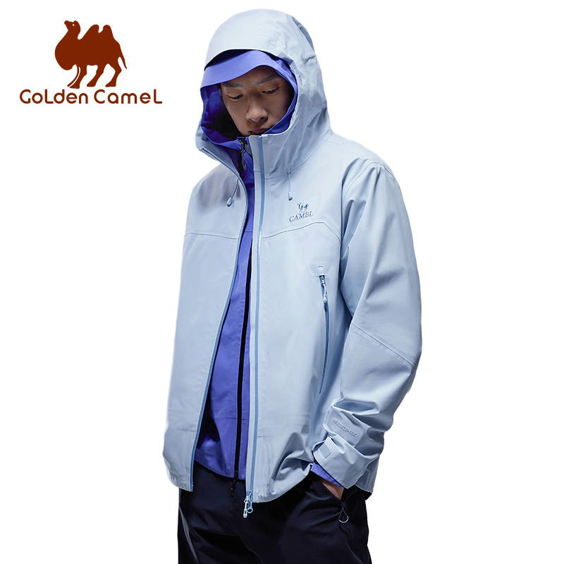 ゴールデン キャメル ハードシェル ジャケット ユニセックス - Windbreak Shell Jacket のレビューと価格