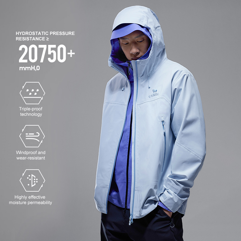 ゴールデン キャメル ハードシェル ジャケット ユニセックス - Windbreak Shell Jacket のレビューと価格