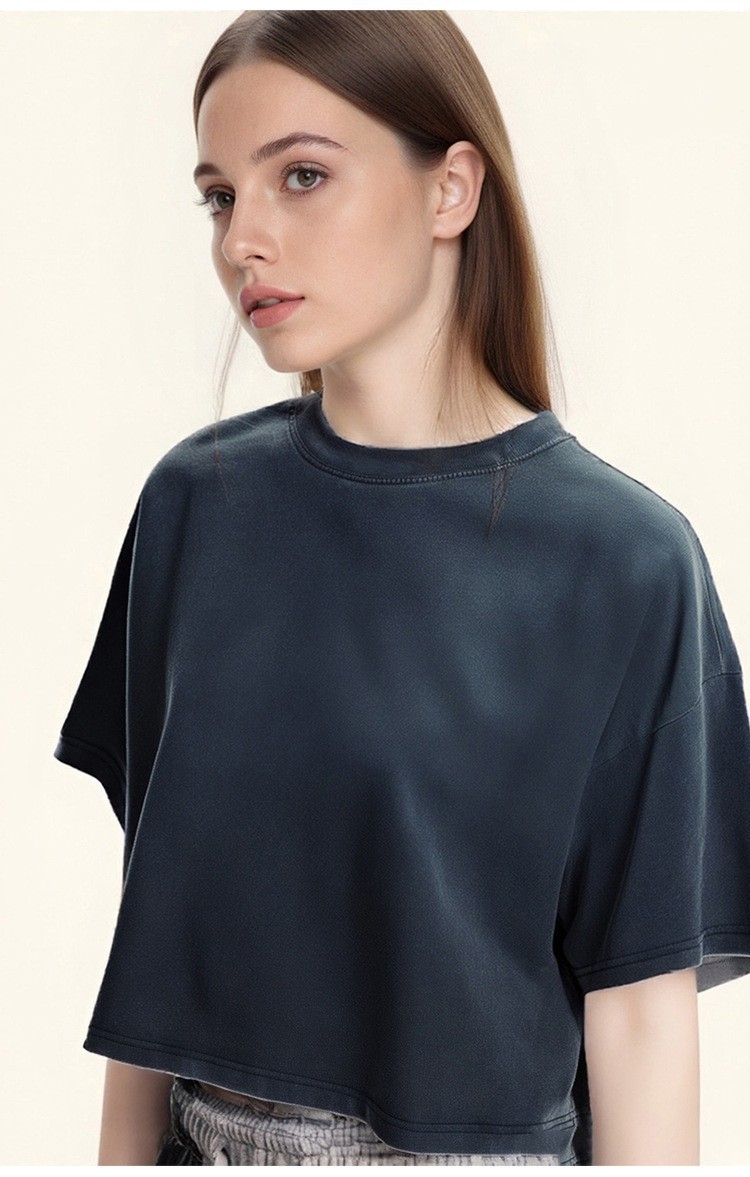 カスタムLOLO女性用セクシーショートベリーバリングシャツヒ - Street Fashion Hip Hop のレビューと価格