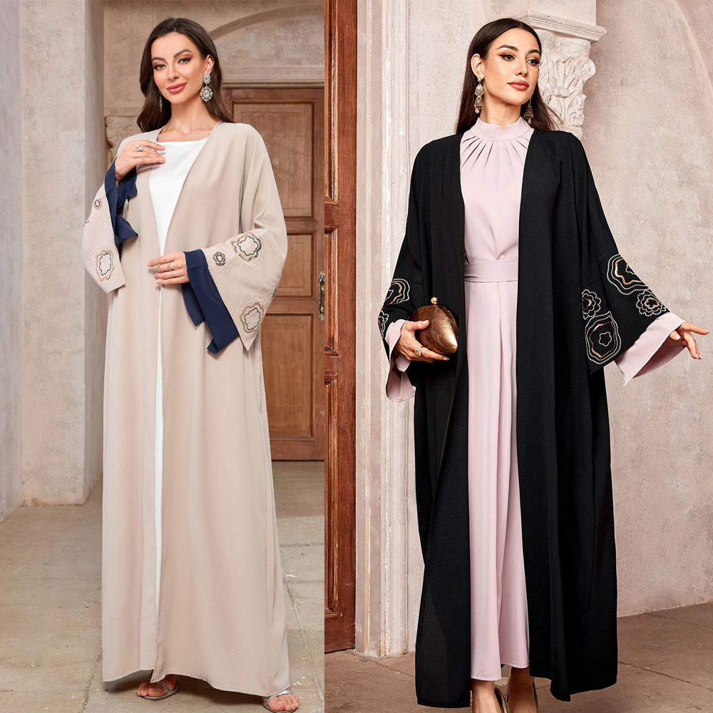女性用新作ムスリムファッションカーディガン ドバイ アラビア - Street Fashion Dubai のレビューと価格