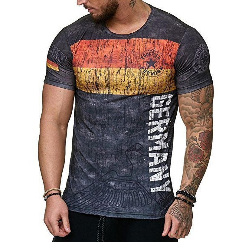 ポルトガルスペインスウェーデングラフィック Tシャツ紳士服レ - Street Fashion In Spain のレビューと価格