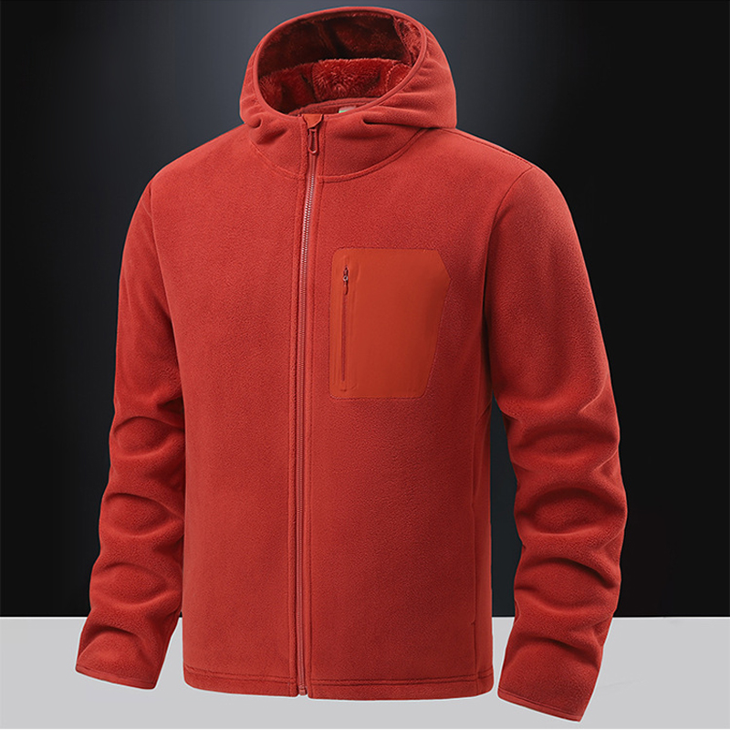 冬のメンズポーラテックフリースジャケットファッション男性ソフ - Windbreak Shell Jacket のレビューと価格