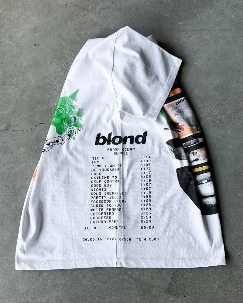Y2K 新アメリカンレトロストリートポートレートプリント半袖 - Street Fashion Goth のレビューと価格