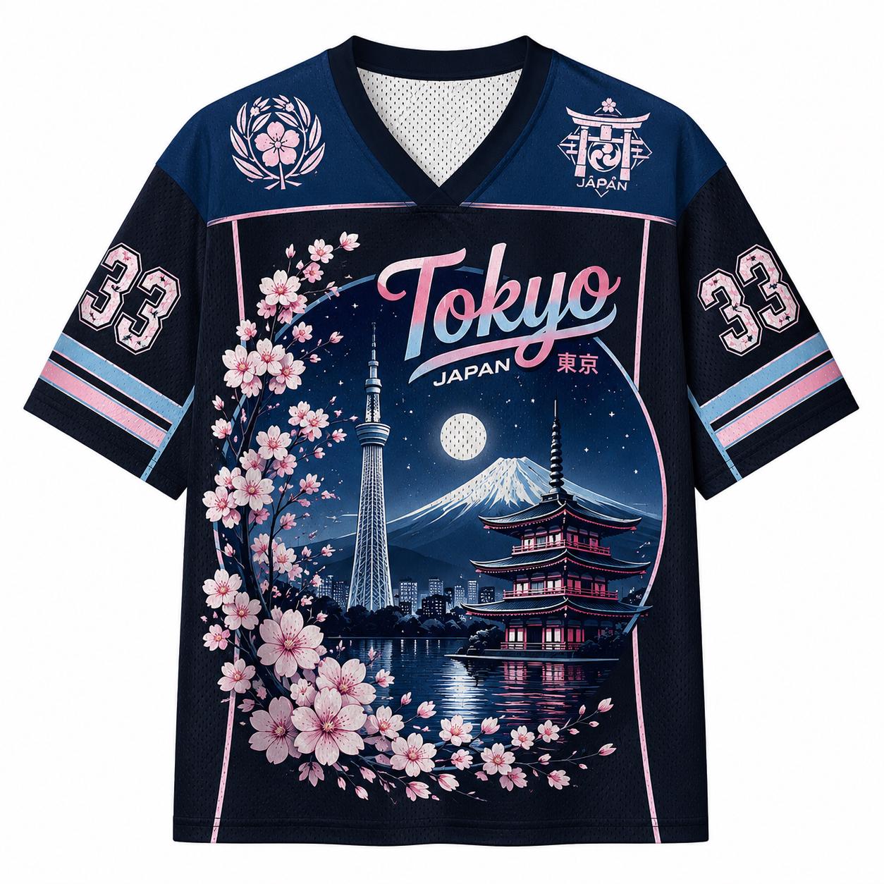 2026 夏のファッション日本京都桜 3D 印刷速乾性アウト - Street Fashion Kyoto のレビューと価格