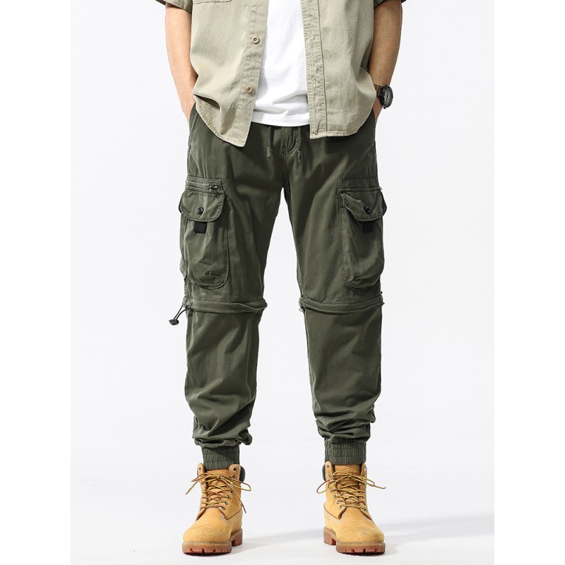 新しいファッション男性取り外し可能なパンツ脚トレンディなスタ - Street Fashion Style Male のレビューと価格