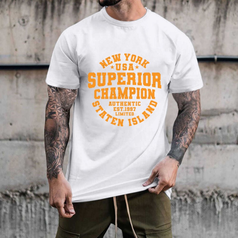 アメリカンレトロニューヨーク文字熱転写ステッカー、Tシャツ、 - Street Style New York Fashion のレビューと価格