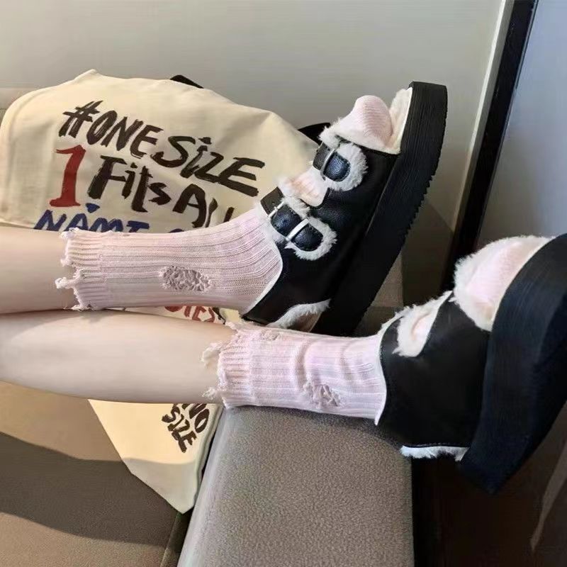 女性の夏春綿靴下ラルゴス マファルダ アクセソリオス カルセ - Street Fashion Korean Girl のレビューと価格