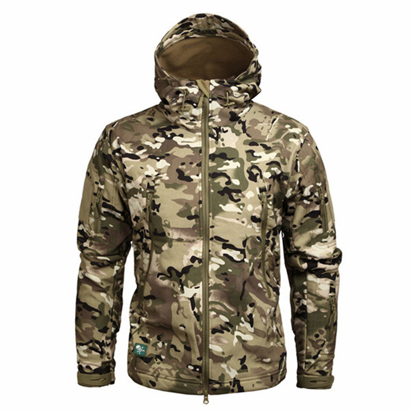 男性用タクティカルジャケット,防水ジャケット,ソフトシェルジ - Windbreak Shell Jacket のレビューと価格