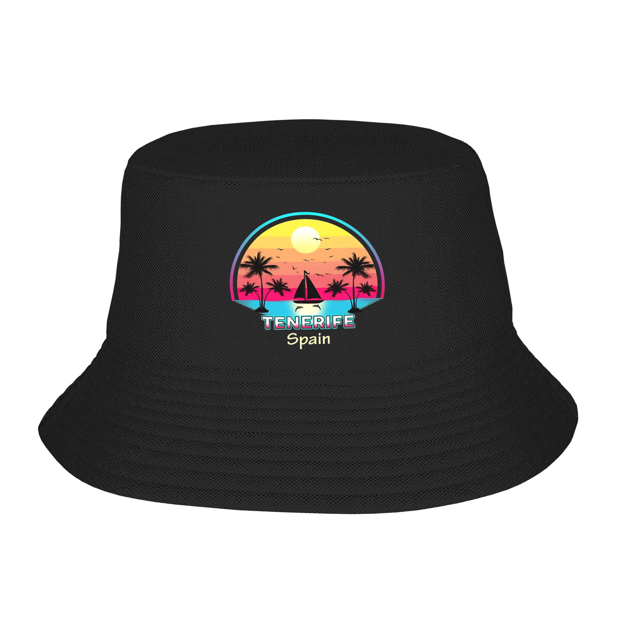 テネリフェ島スペイン夏休みバケットハットユニセックスフィッシ - Street Fashion In Spain のレビューと価格