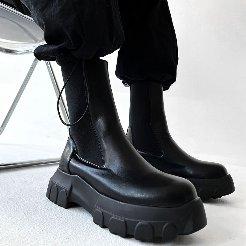 メンズファッション ヒップホップ ロック ハイチェルシーブー - Street Fashion Hip Hop のレビューと価格
