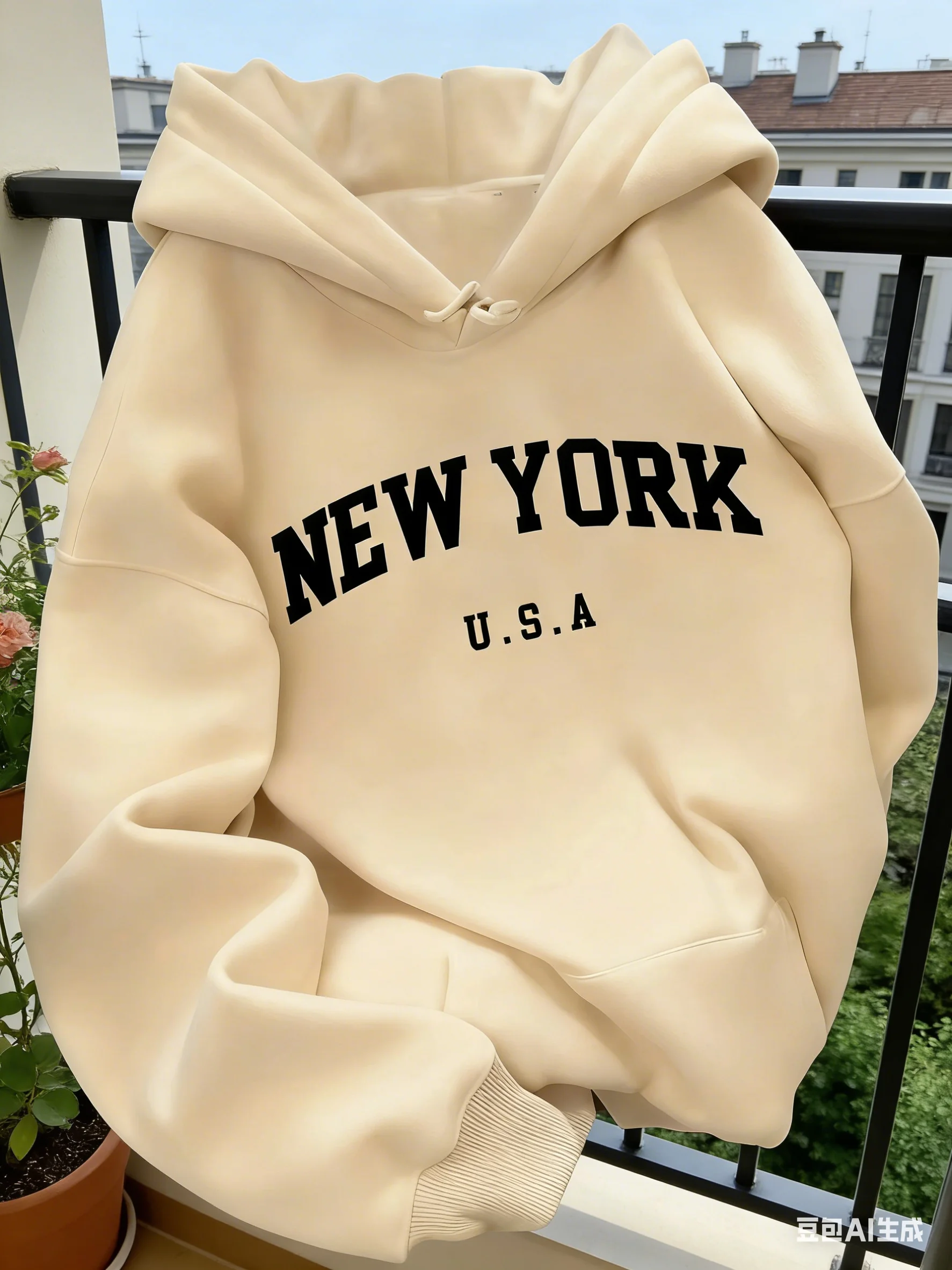 フード付きスウェット 女性用 カジュアルカット ニューヨーク - Street Style New York Fashion のレビューと価格