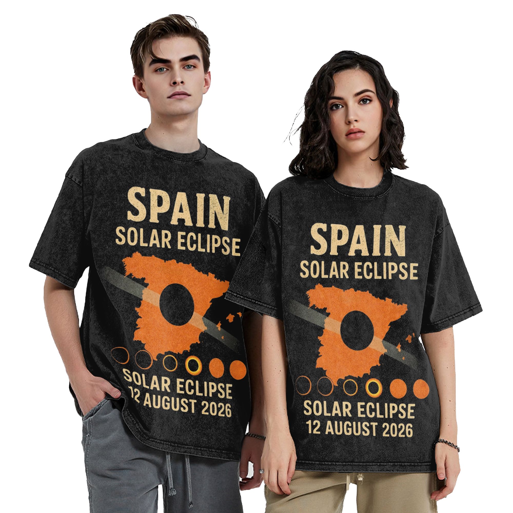 スペイン全日食 2026 ウォッシュド Tシャツ ストリート - Street Fashion In Spain のレビューと価格