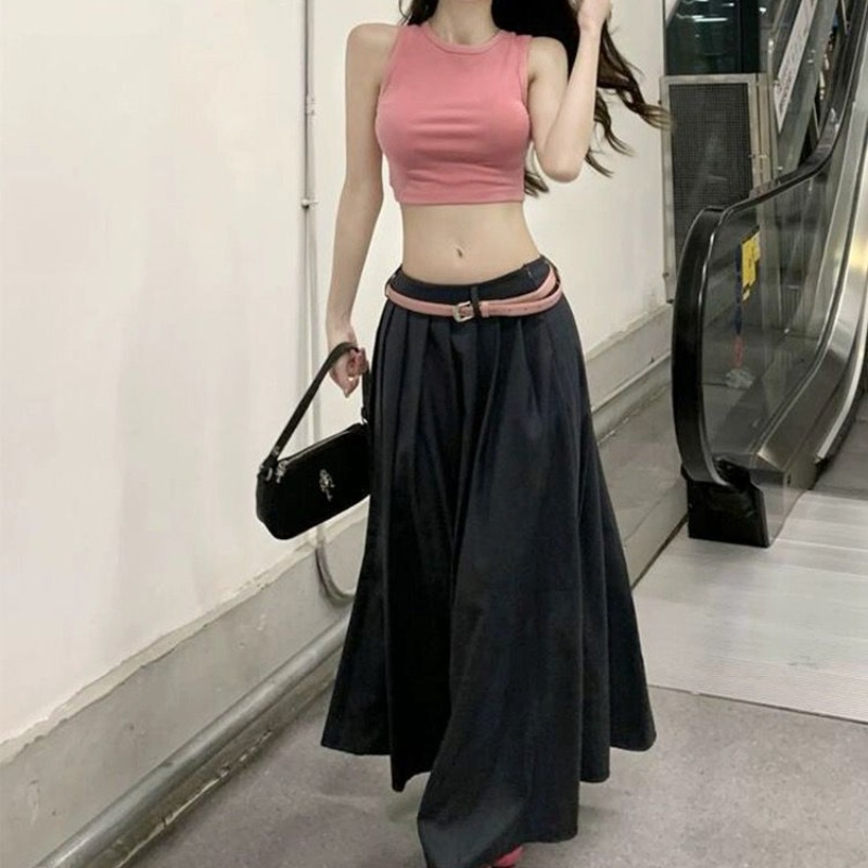 HotSweet-女性のためのピンクのドレスセット、韓国スタ - Street Fashion Korean Girl のレビューと価格