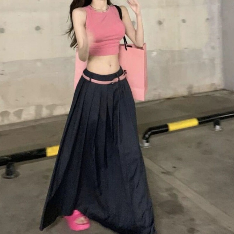 HotSweet-女性のためのピンクのドレスセット、韓国スタ - Street Fashion Korean Girl のレビューと価格