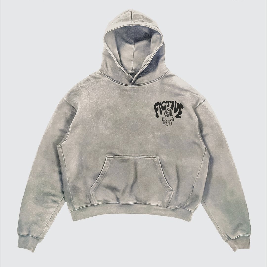 ストリート Y2K レタープリント長袖パーカーカップルヒップ - Street Fashion Goth のレビューと価格