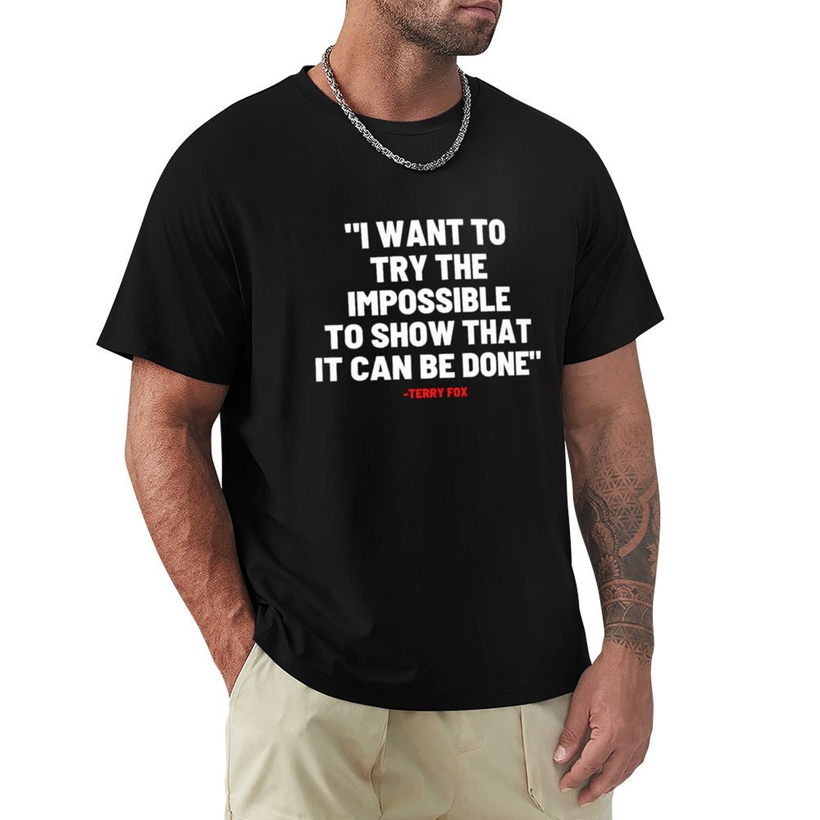 テリー・フォックス・カナダ マラソン・オブ・ホープ Tシャツ - Street Fashion Canada のレビューと価格