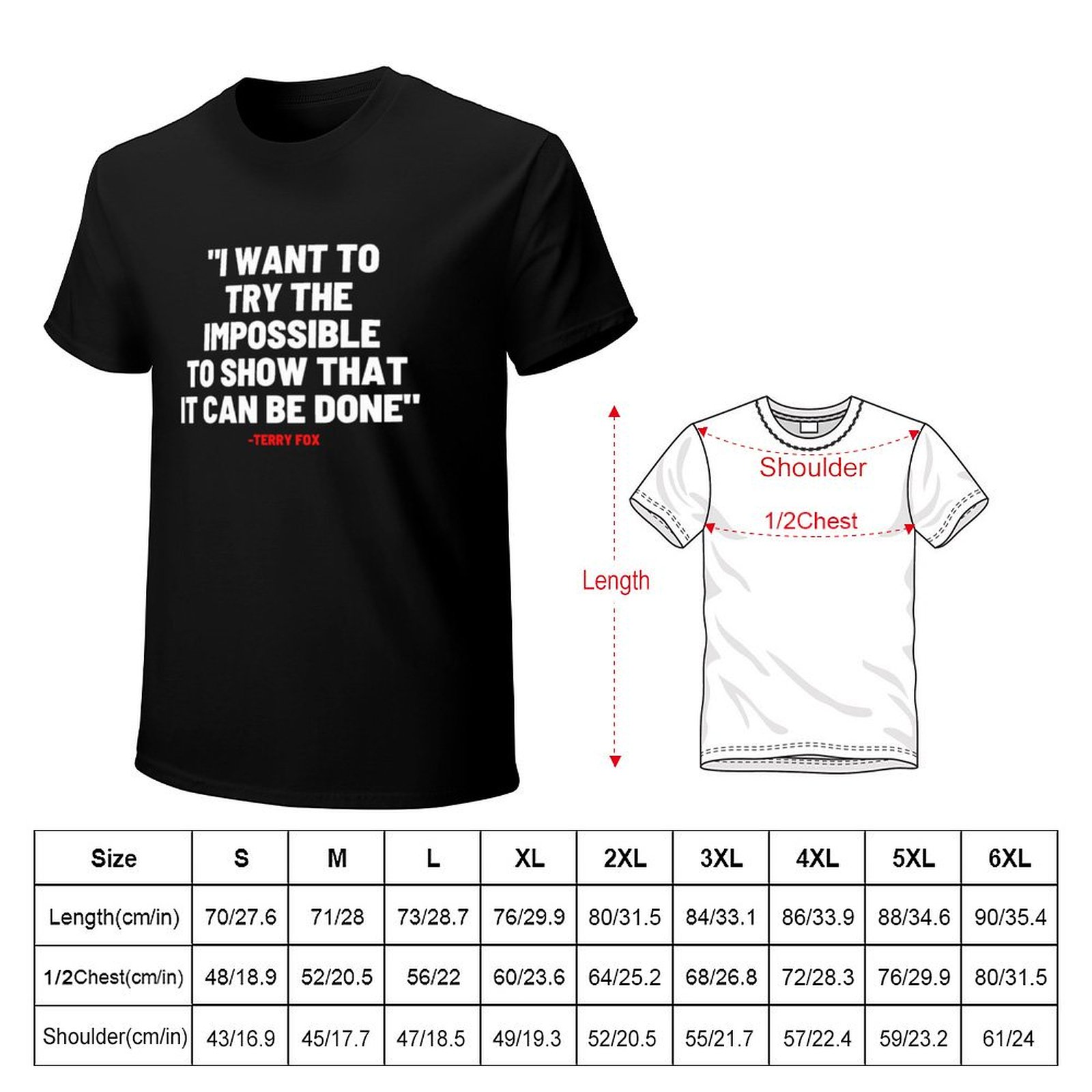 テリー・フォックス・カナダ マラソン・オブ・ホープ Tシャツ - Street Fashion Canada のレビューと価格