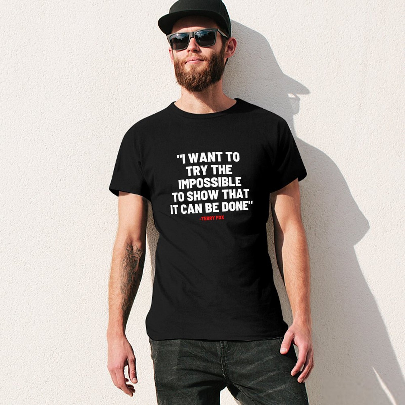 テリー・フォックス・カナダ マラソン・オブ・ホープ Tシャツ - Street Fashion Canada のレビューと価格