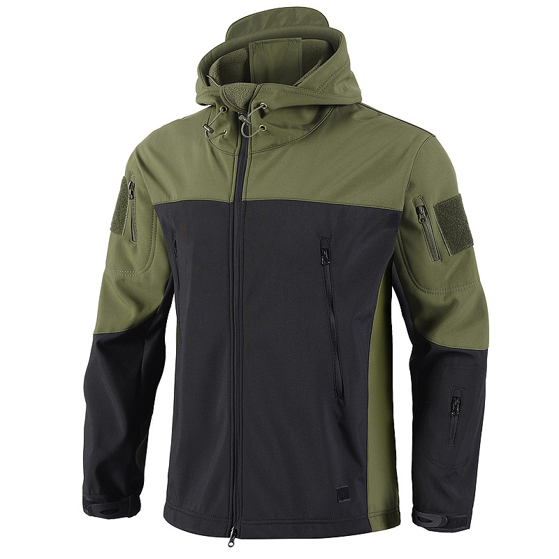 メンズソフトシェルタクティカルジャケット,マウンテンスキー用 - Windbreak Shell Jacket のレビューと価格