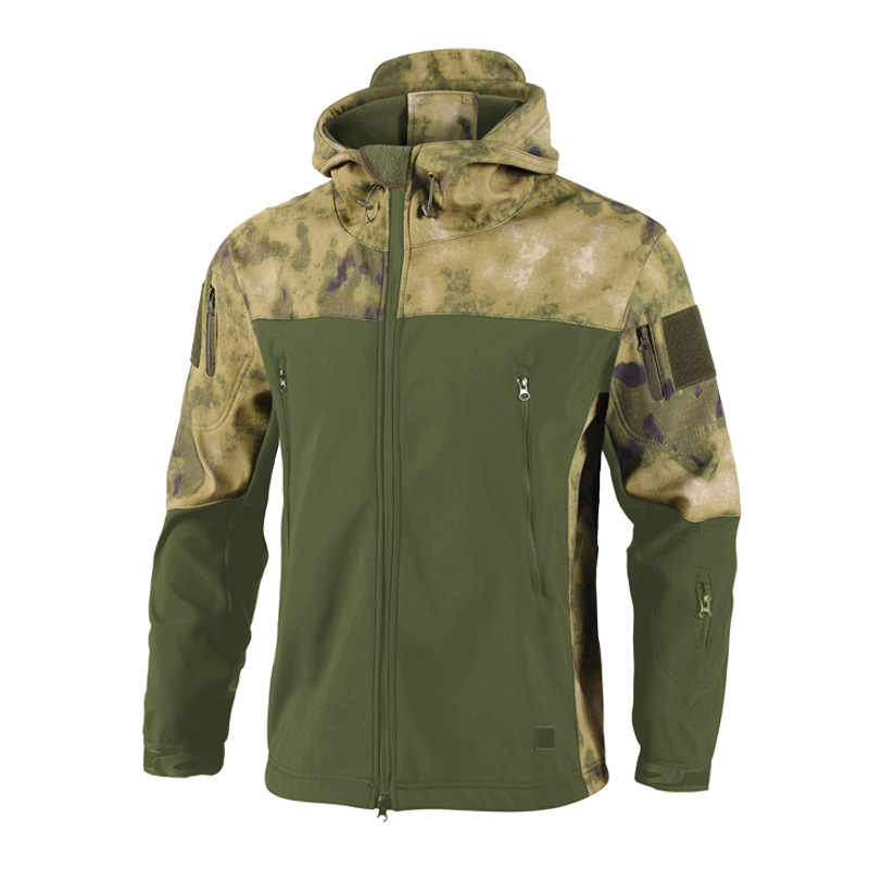 メンズソフトシェルタクティカルジャケット,マウンテンスキー用 - Windbreak Shell Jacket のレビューと価格