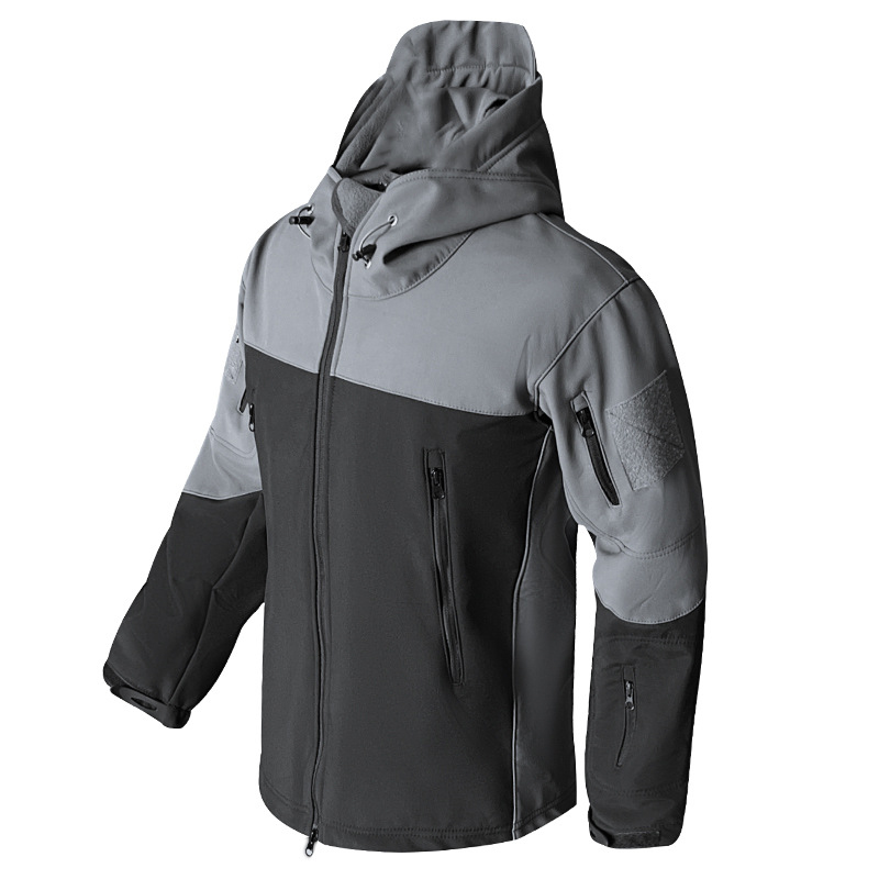 メンズソフトシェルタクティカルジャケット,マウンテンスキー用 - Windbreak Shell Jacket のレビューと価格