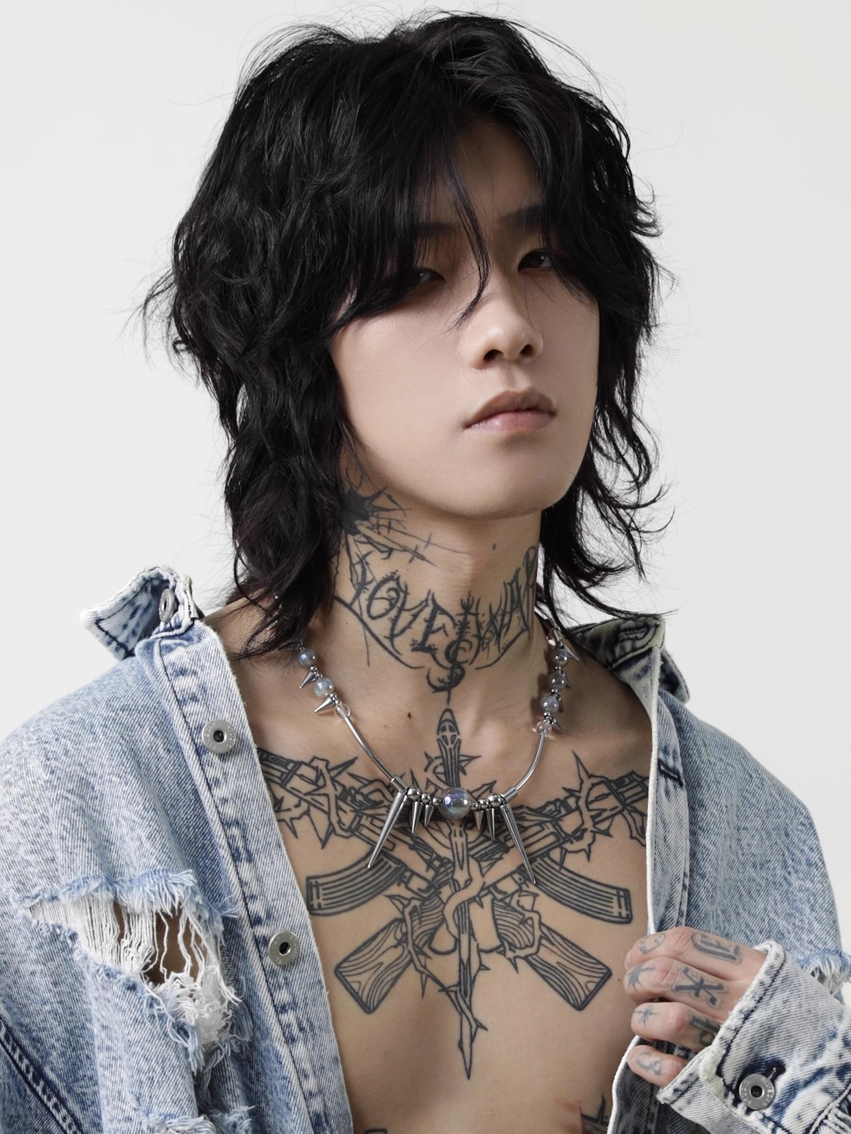 チタン鋼リベットチョーカー男性女性パンクメタルゴス美的ネック - Street Fashion Goth のレビューと価格