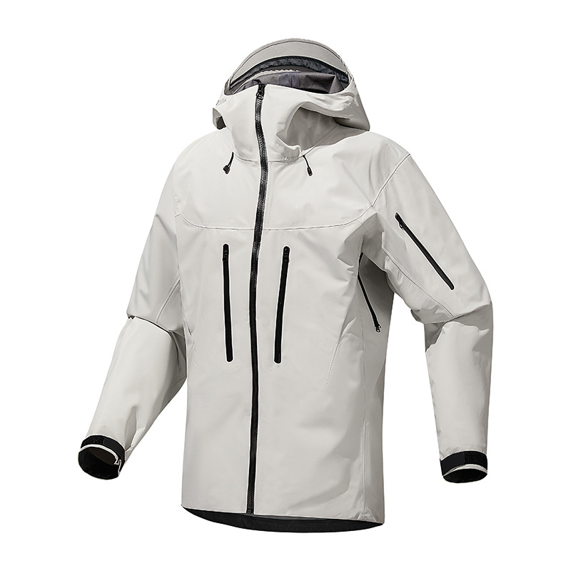 ハードシェルジャケット 男女兼用 三層ゴムプレス 防風防水  - Windbreak Shell Jacket のレビューと価格