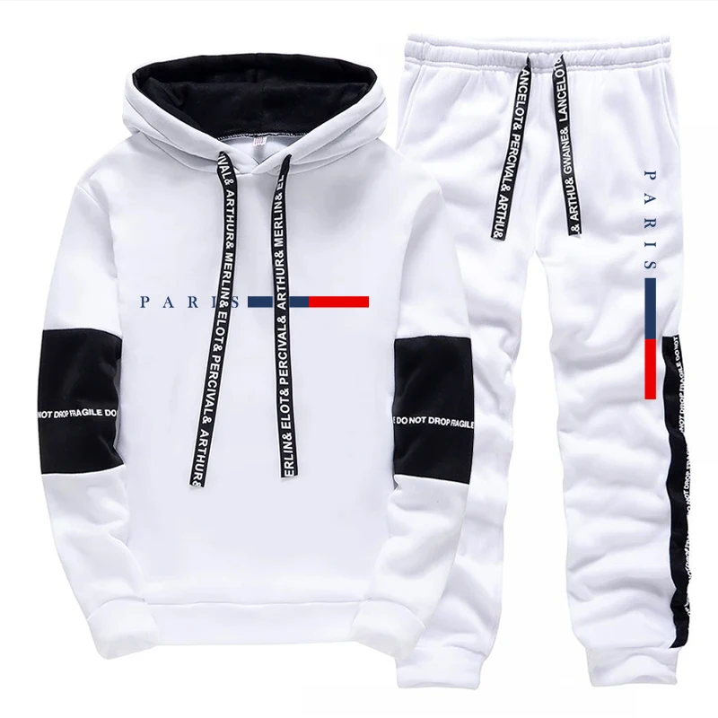 メンズセット/パーカー/パンツ パリファッション 秋冬 カジ - Street Fashion In China のレビューと価格
