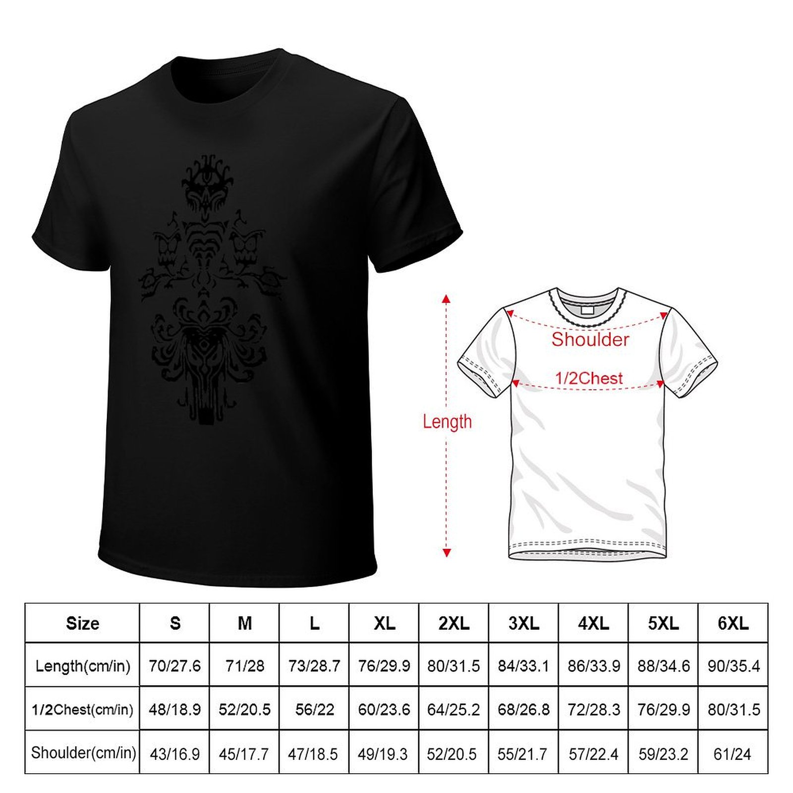 ホーンテッド・マンションの壁紙デザインTシャツ ストリートフ - Street Fashion Wallpaper のレビューと価格