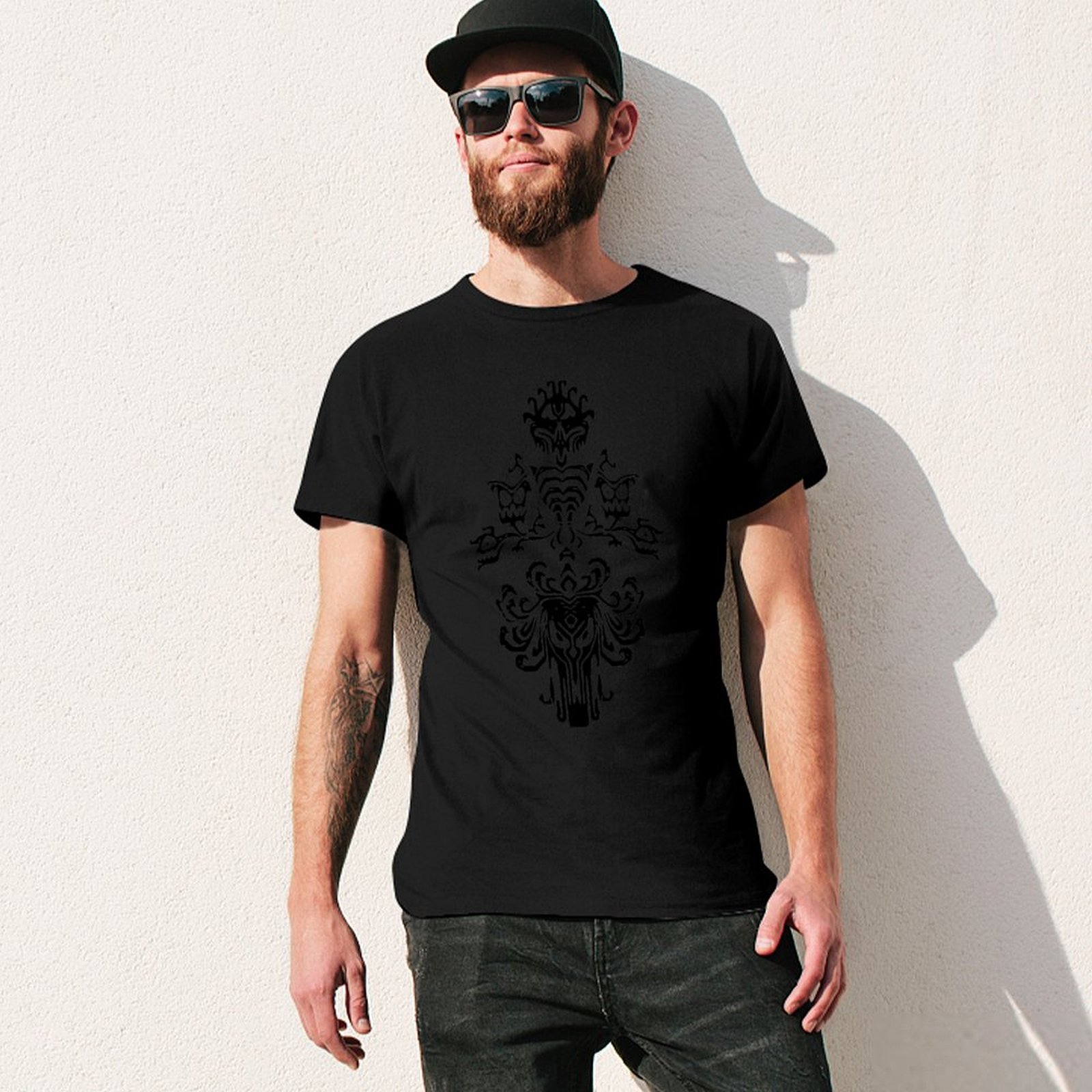 ホーンテッド・マンションの壁紙デザインTシャツ ストリートフ - Street Fashion Wallpaper のレビューと価格