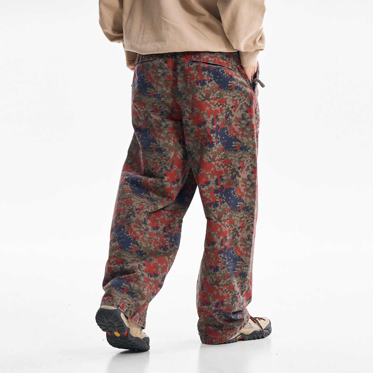 高品質プリントコットンカーゴパンツ男性ストリートファッション - Street Fashion Hip Hop のレビューと価格