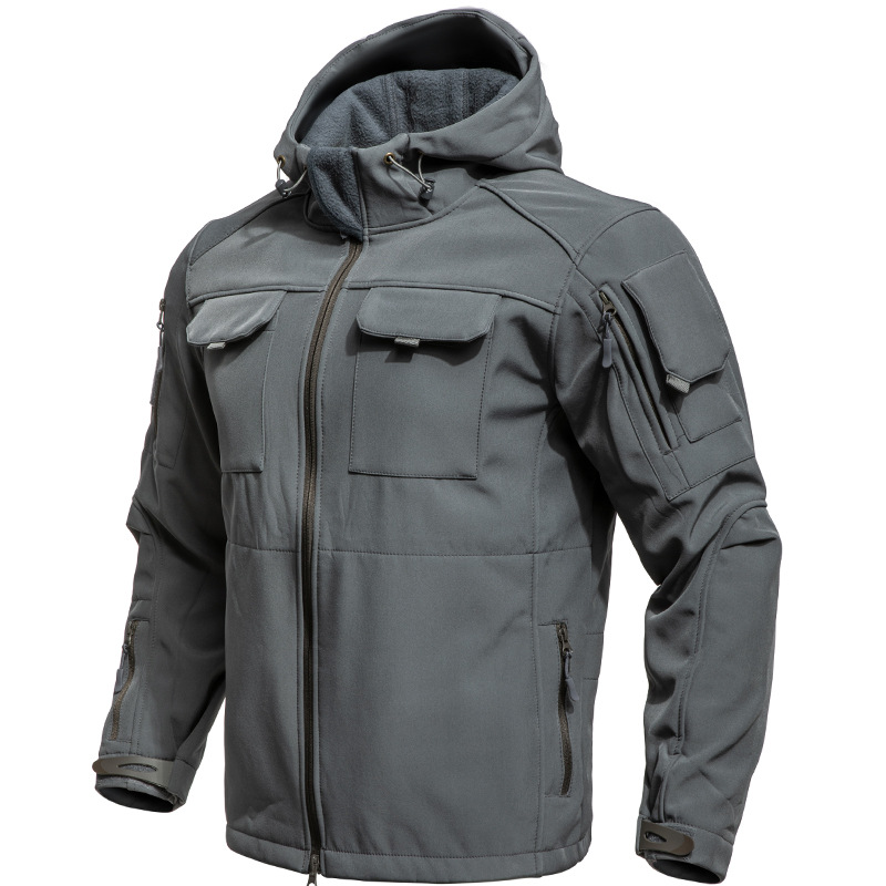 2026年新作 メンズ アウトドア ソフトシェル ウィンドブ - Windbreak Shell Jacket のレビューと価格