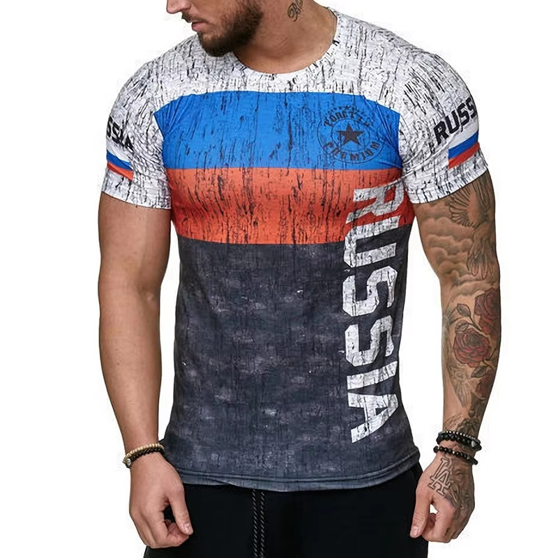 ポルトガルスペインスウェーデングラフィック Tシャツ紳士服レ - Street Fashion In Spain のレビューと価格