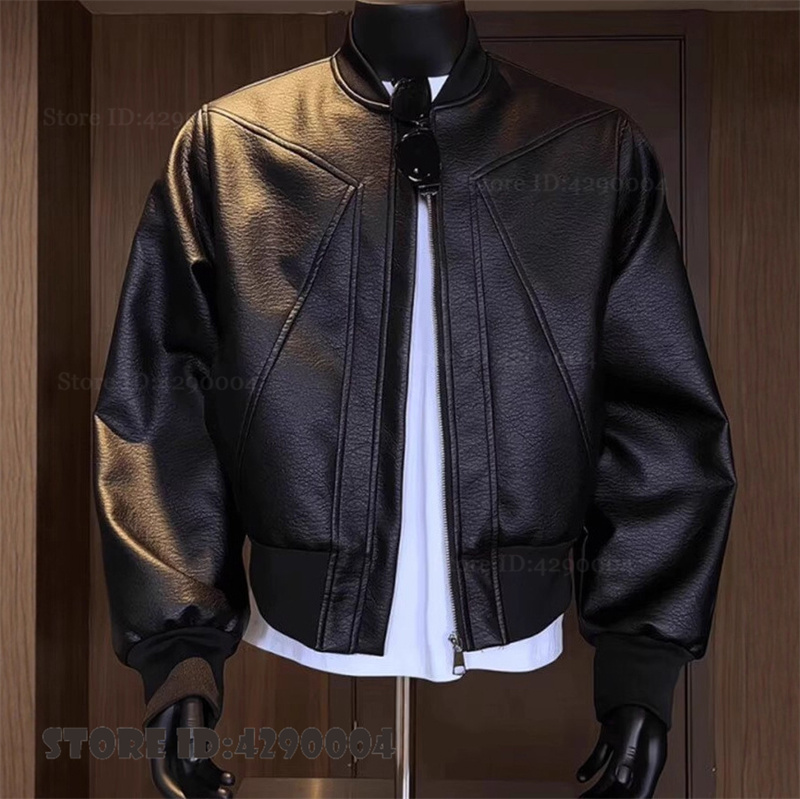 秋のメンズジャケットコートアメリカンスタイルレトロクラックレ - Street Fashion Style Male のレビューと価格