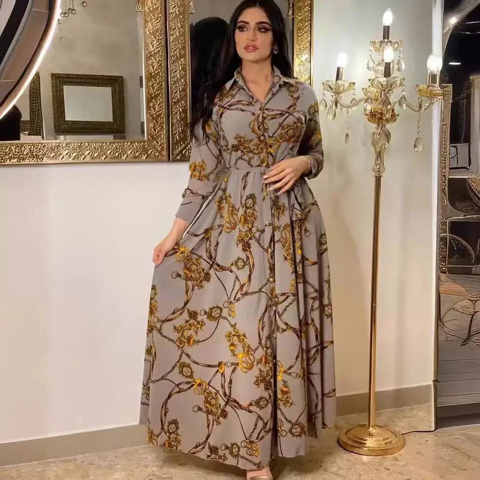 プラスサイズファッション レディース フレンチエレガントドレ - Street Fashion Dubai のレビューと価格